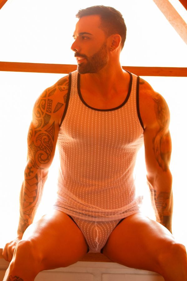 ropa interior transparente para hombre