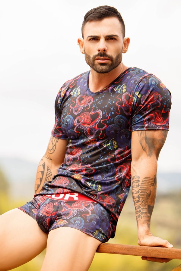 conjunto de boxer y camiseta JOR