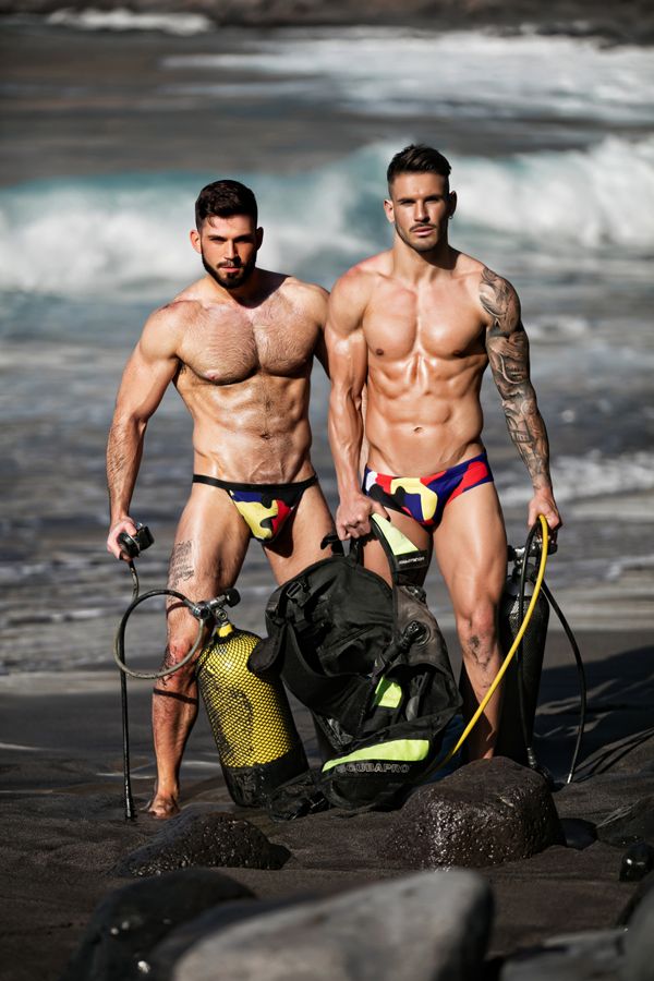 bañadores slips estampados