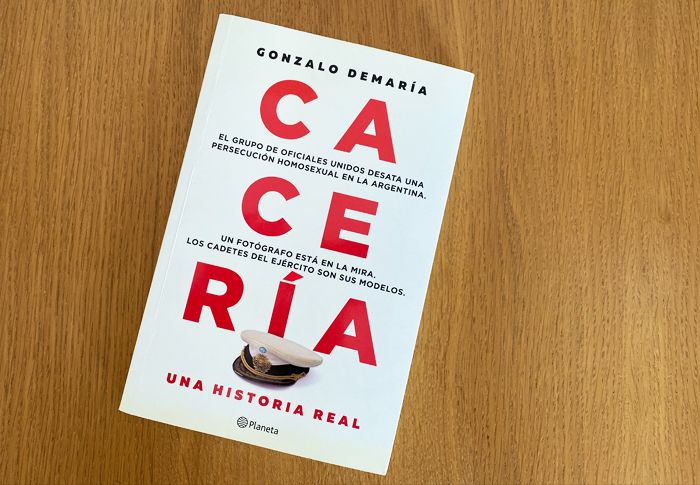 Portada de Cacería por Gonzalo Demaría