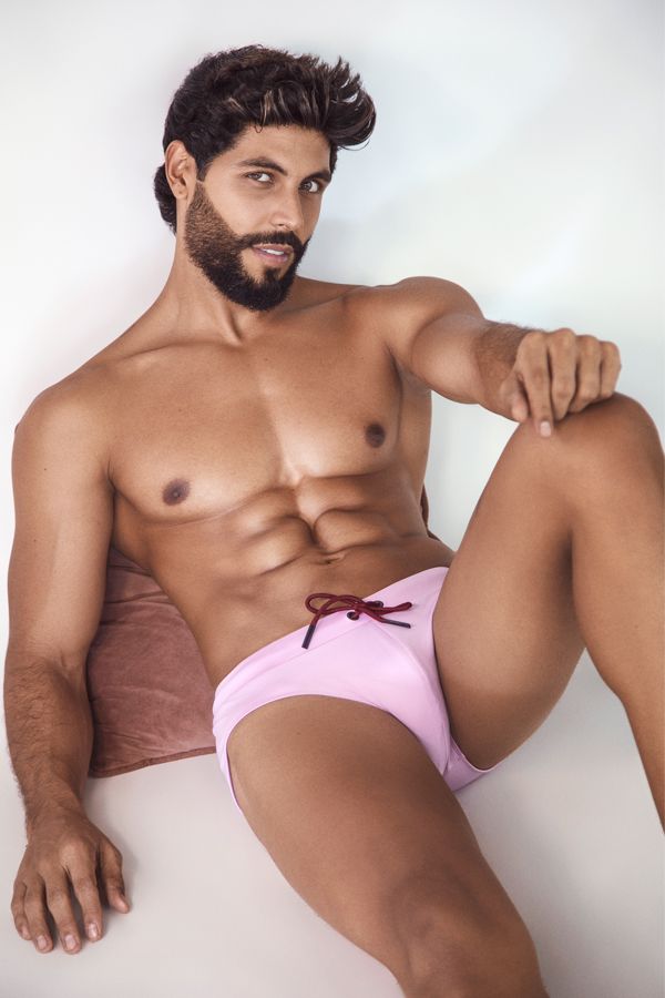 bañadores rosa para hombres