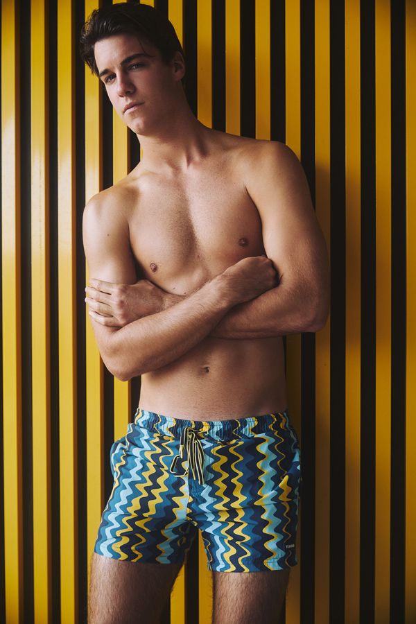 bañador hombre estampado