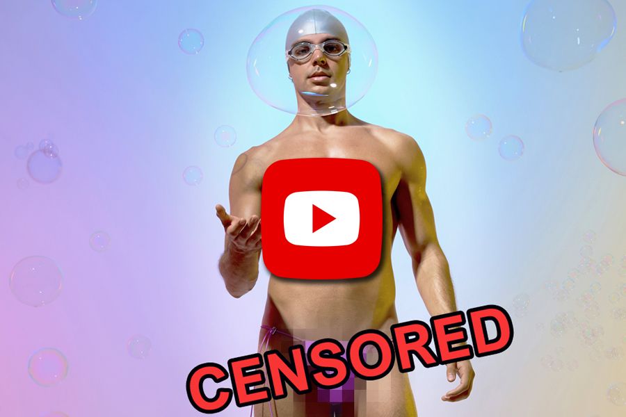 vídeo micro bañadores hombre censurado