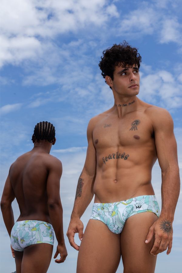 bañadores de flores para hombre