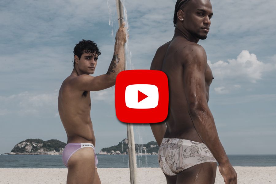 vídeo bañadores Art Nouveau